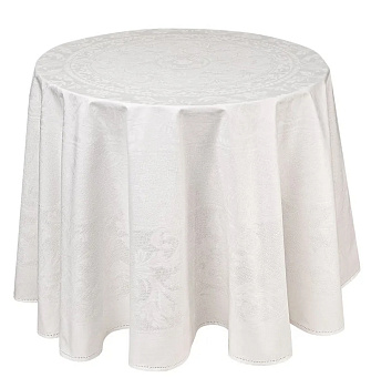 Скатерть жаккардовая "Овальная" D183