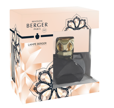 Набор лампа Берже Вечность черная с ароматом Цветы для Леди 250мл