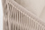 "Милан" диван 2-местный плетеный из роупа, каркас алюминий белый муар, роуп бежевый круглый, ткань бежевая 035